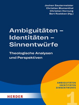 cover image of Ambiguitäten – Identitäten – Sinnentwürfe